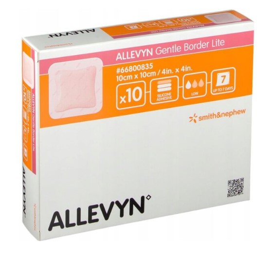 Allevyn Gentle Border Lite 10* 10см 1шт